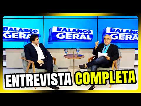 RENAN SANTOS NO BALANÇO GERAL DO MARANHÃO! Entrevista completa em Bacabal - MA