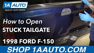 How to Open Stuck Tailgate 97-04 Ford F-150