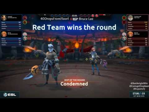 ESL Go4Battlerite December Week 1 - 40DropsFromFloor1 vs. Bruce Lee (Round of 64