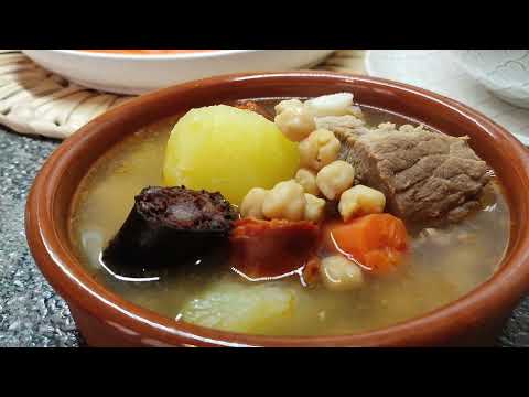 Cocido Madrileño Tradicional | Receta Casera de Plato de Cuchara