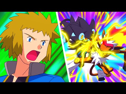 Ash vs Volkner - 8th Sinnoh Gym Battle | Pokemon AMV