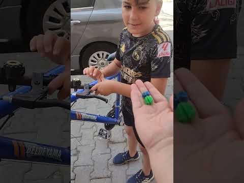 ركبت خرز ل بسكليت فوزي ههههههه