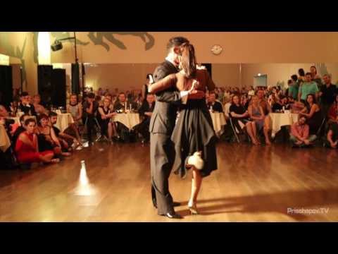  Christian Marquez  and  Virginia Gomez  are  dancing  at  Russian Tango Congress  in  2016