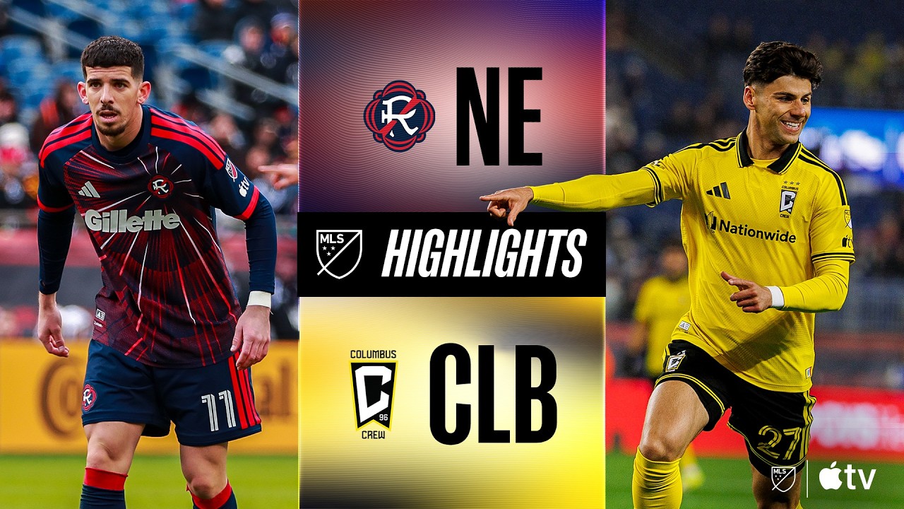 New England Revolution vs Columbus Crew Highlights