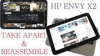 HP ENVY X2 Take Apart and Reassemble