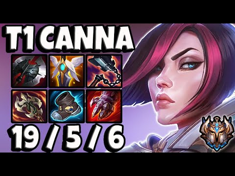 T1 Canna Fiora vs Chogath [ TOP ] Ranked Challenger EUW Patch 11.20 ✅