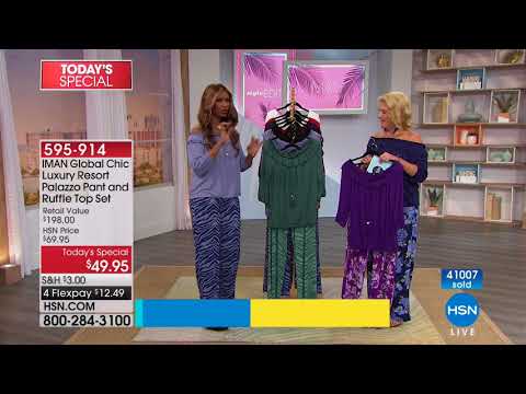 HSN | IMAN Global Chic Fashions 03.18.2018 - 09 PM