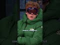 Ben Marshall bundled up for his commute to 30 Rock 🥶