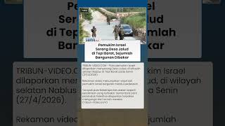 Tepi Barat Memanas,  Pemukim Israel Bakar Sejumlah Bangunan hingga Fasilitas Medis