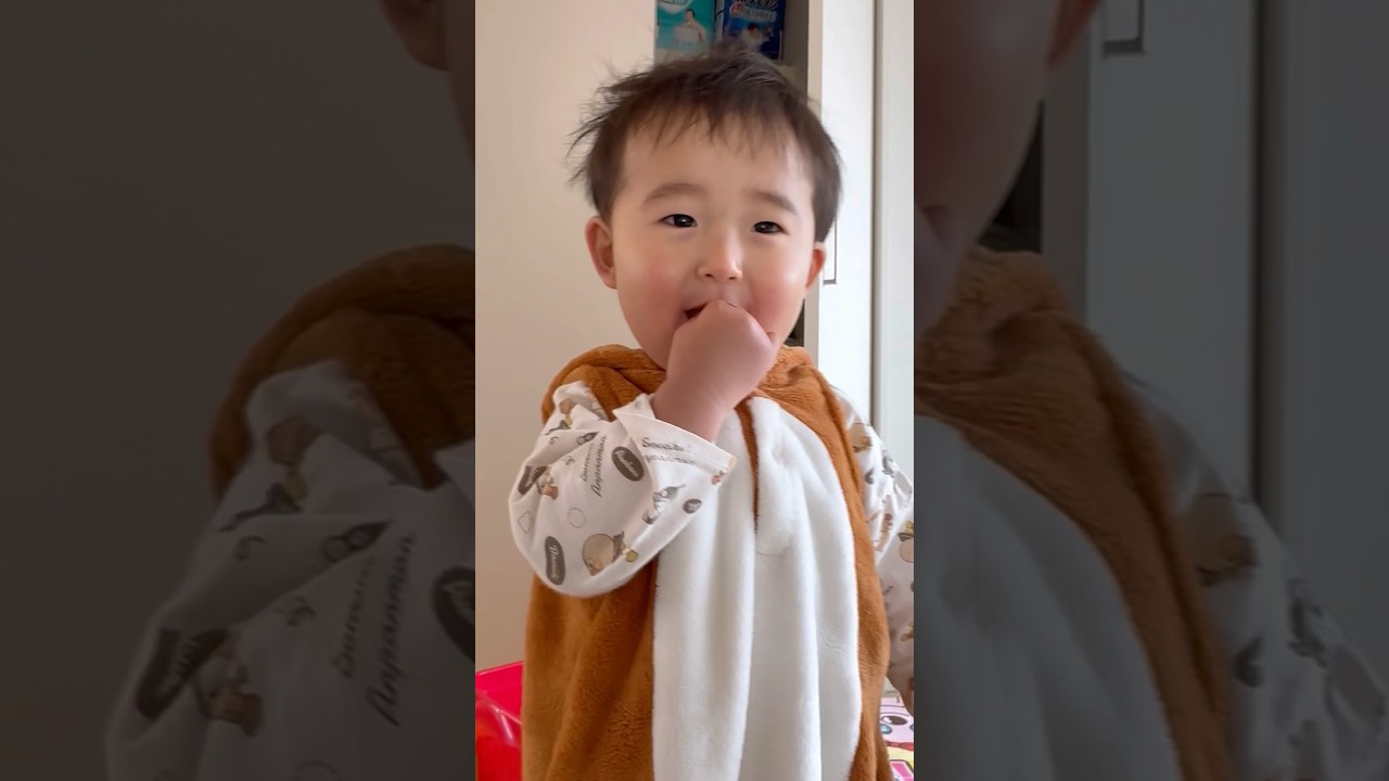 エアー食べ😂💓 #1歳 #赤ちゃん #cat