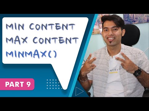  MIN CONTENT vs MAX CONTENT vs MINMAX in CSS Grid in 2021