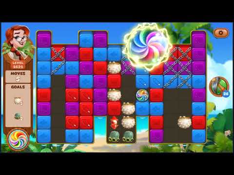 Lost Island Blast Adventure Level 1621 - NO BOOSTERS 🏝️ | SKILLGAMING ✔️