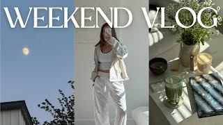 SPEND THE WEEKEND WITH ME | 4th of July, lululemon haul & picking my July TBR