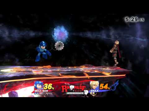 Rampage Wed. SSB4 Wii U 11/26/14 - Scatt vs Darkstar