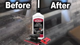 How to Clean Glass Stove Top with Weiman Cook Top Cleaning K