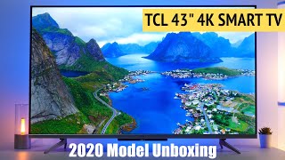 TCL 43 AI 4K Ultra HD Smart Android LED TV Unboxing, Features, Apps