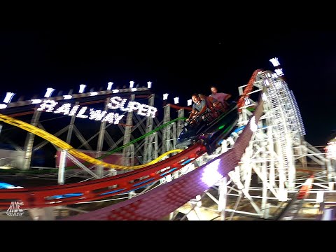Airtime des Todes ganz ohne Bügel oder Gurte! - Super Railway - POV - Azur Park - Pinfari