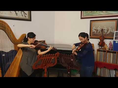 A2 Cavatina by Raff (arr. for Two Violins) - Lockdown Violin Duo Competition