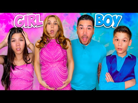 OFFICIAL GENDER REVEAL *Girl or Boy?* | Familia Diamond
