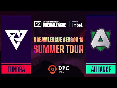 Dota2 - Tundra Esports vs. Alliance - Game 1 - DPC WEU Tour 3 - DreamLeague Season 18