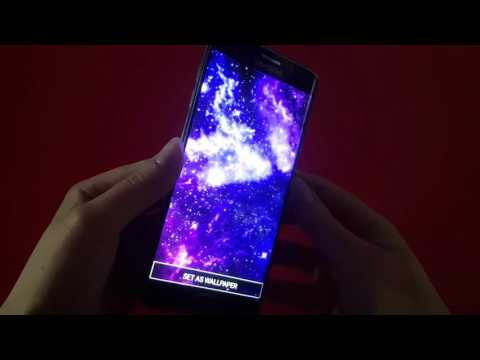 Galaxy Parallax Live Wallpaper Video