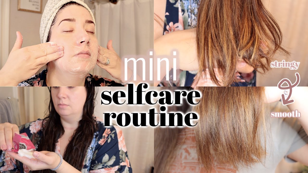 MINI SELF CARE ROUTINE USING THE AUGUST 2021 GLOSSYBOX