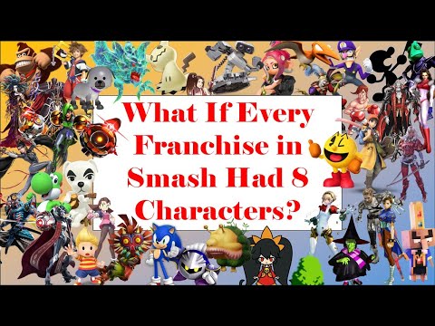 What If Every Franchise in Smash Had 8 Characters?