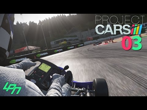 PROJECT CARS Part 3 - Kampf um die Kart One Championship (Wheelcam/FullHD) / Lets Play Project CARS