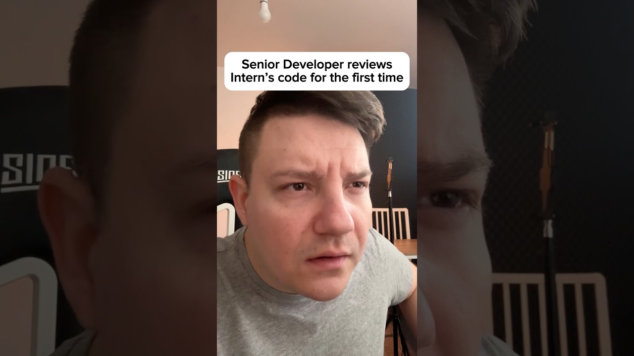 Senior Developer vs Junior Developer #developer #programming #coder #programmer #coding #funny