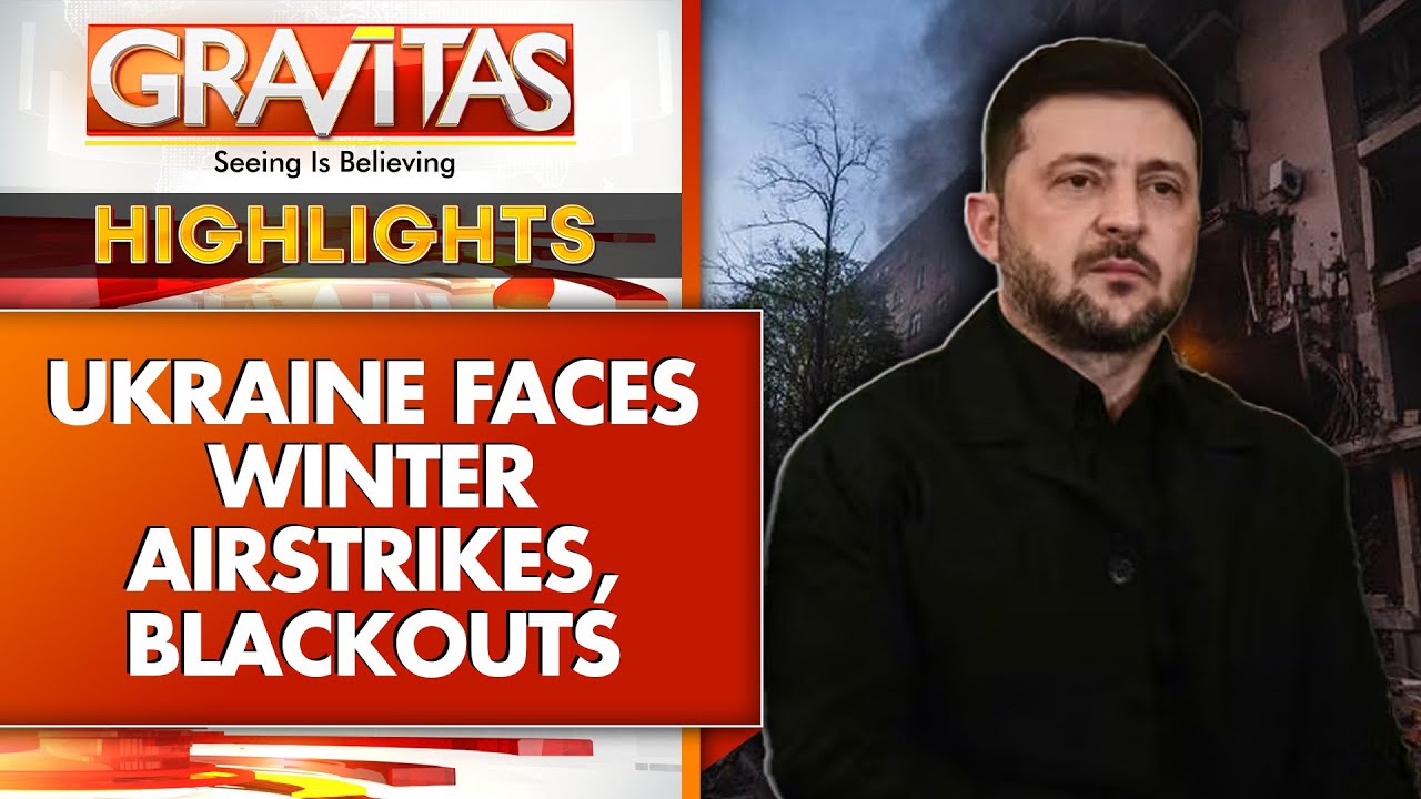 Ukraine Faces Winter Airstrikes, Blackouts as Russia Escalates Strikes on Energy Grids | GRAVITAS