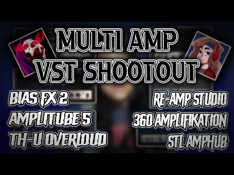 MULTI AMP VST SHOOTOUT - 6 different amp sim VSTs compared!