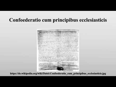 Confoederatio cum principibus ecclesiasticis