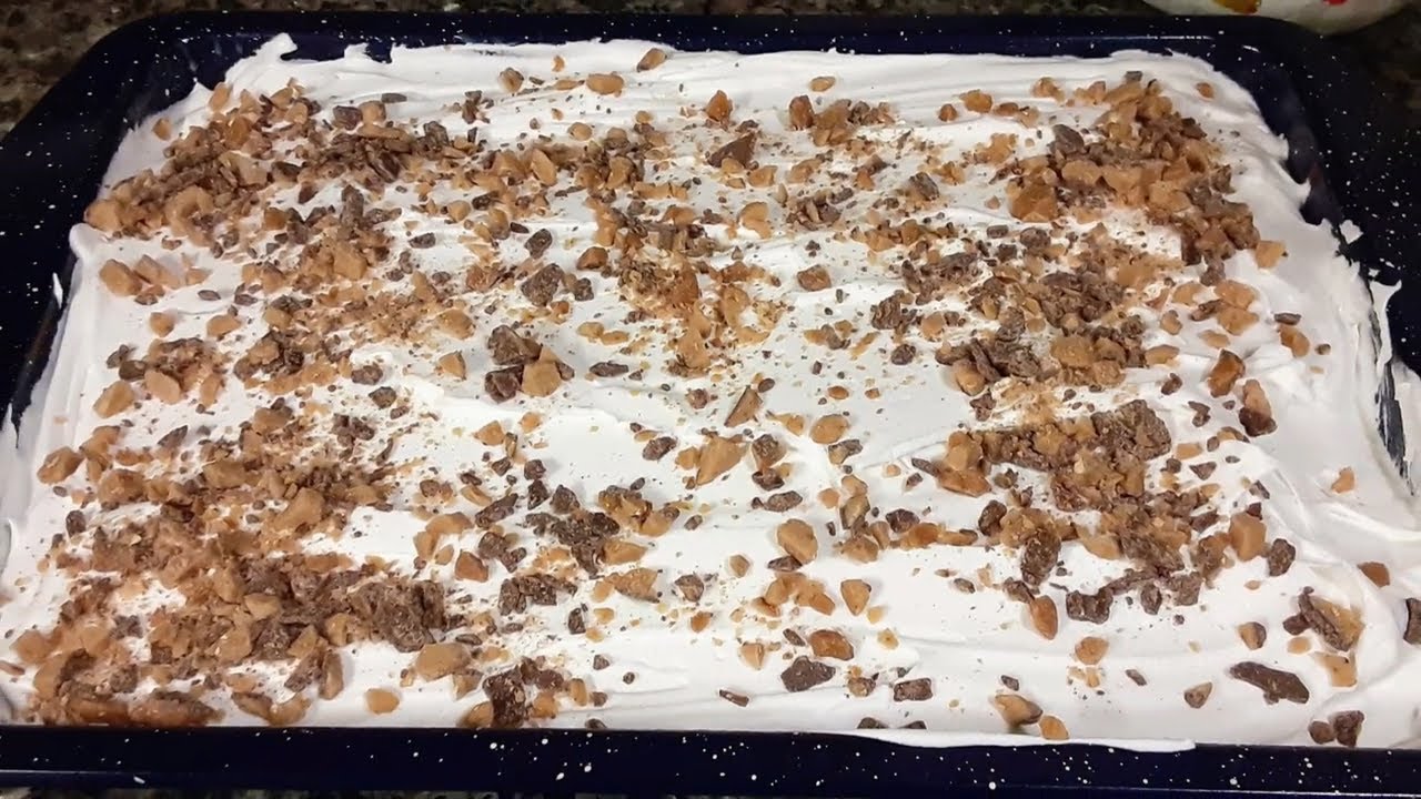 German Chocolate Poke Cake - Holiday Cooking