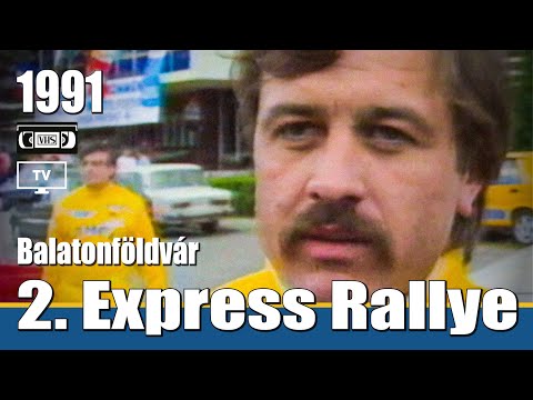 2. Express Rallye Balatonföldvár TELESPORT  1991.   -   RallyeShop.hu