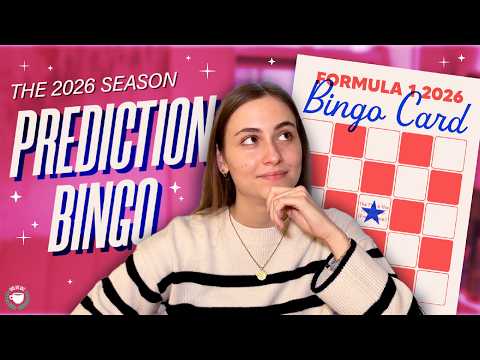 My 2026 F1 Prediction Bingo!