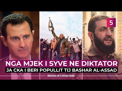 Nga mjek i syve në diktator, ja çka i bëri popullit tij Bashar al-Assad
