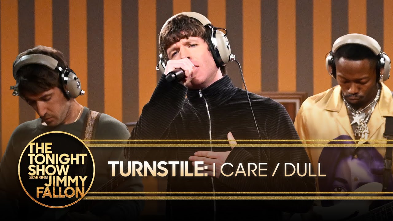 Turnstile: I Care / Dull | The Tonight Show Starring Jimmy Fallon - YouTube