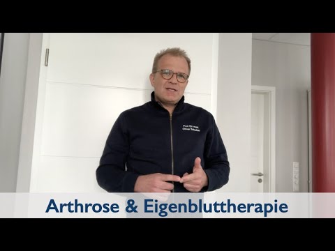 Arthrose & Eigenbluttherapie