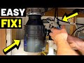 GARBAGE DISPOSAL NOT WORKING?! Try These Easy Fixes! (3 Sink Disposal Repairs...More Tips + Tricks!)