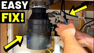 GARBAGE DISPOSAL NOT WORKING?! Try These Easy Fixes! (3 Sink Disposal Repairs...More Tips + Tricks!)