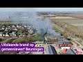 Uitslaande brand op gemeentewerf Beuningen