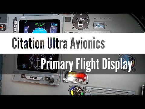 Citation Ultra Avionics - Primary Flight Display