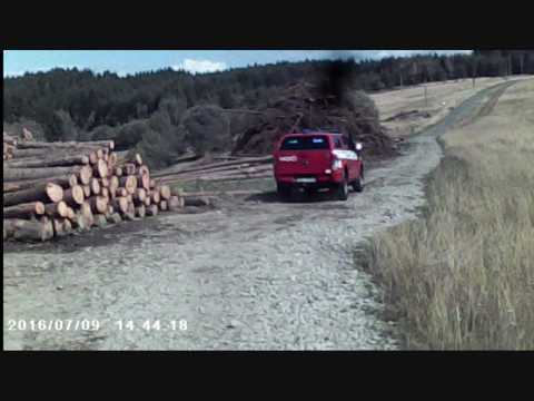 Hasiči Bystřička - výjezd k požáru lesního porostu,trava