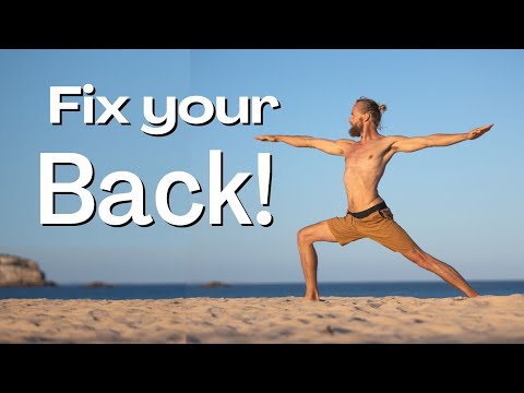 Easy Yoga Poses for Lower Back Issues | Yoga session with Michaël Bijker - Yogalap