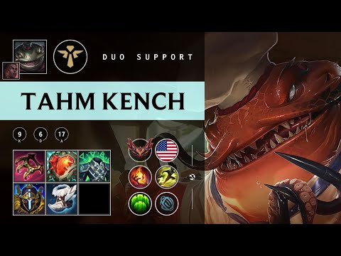 Tahm Kench Support vs Rakan - NA Grandmaster Patch 25.23