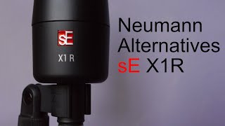 Video thumbnail for Neumann Alternatives - sE X1R v BCM104 Can't afford a Neumann studio beast try a  ribbon from sE. by ppm6.tv