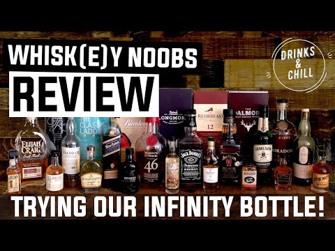 Trying our First Infinity Bottle! 47 Whiskeys!!