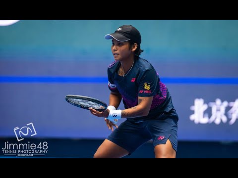 Mananchaya Sawangkaew (THA) vs Naiktha Bains (GBR) // 6-3 7-5 // W75 Nonthaburi // [SEMI-FINALS]