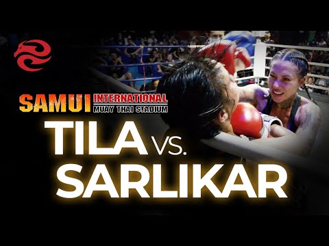 Tila Dawn SuperPro Samui vs Sarlikar | FIGHT 2 | Samui International Muay Thai Stadium