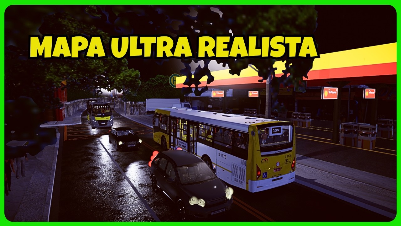 🟢Proton Bus Simulator | Mapa Guaianases ZL SP V2 | Linha 2004-10 | Mods | PBS  #cqmods
